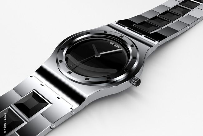 Work in progress - Modélisation 3D d'une montre avec bracelet