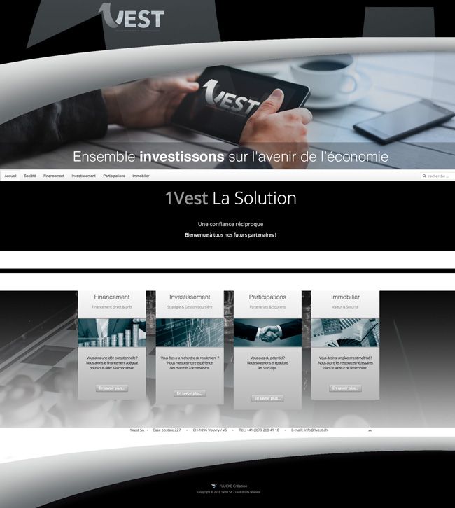 Site Internet - 1 Vest