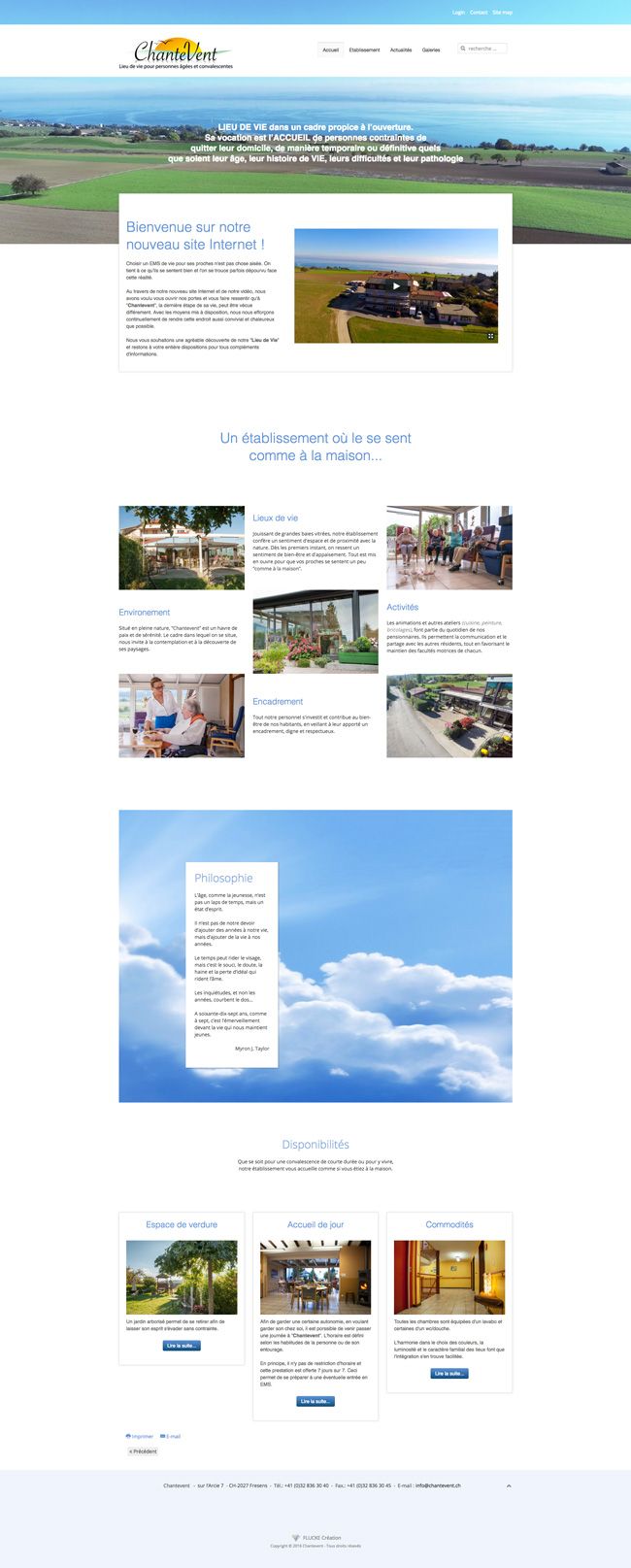 Site Internet -Home ChanteVent