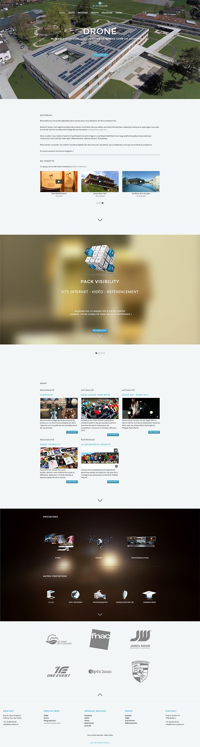 Site Internet - Bleumedia